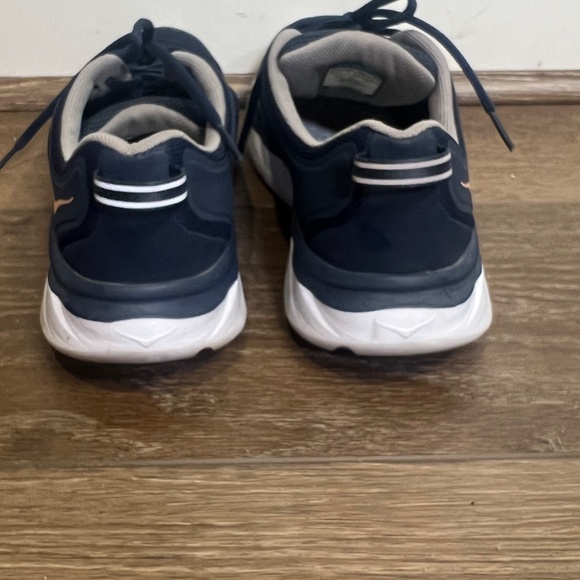 Hoka Aktas Women's Running Shoes, Navy/ Rose Gold, Size 8.5 No insoles, Athletic - Picture 7 of 11